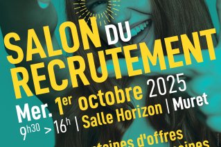 Salon du recrutement Mercredi 1er octobre 2025 Salle Horizon à Muret